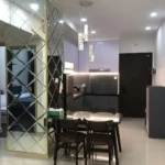 Căn hộ 2 phòng ngủ 1WC  The Sun Avenue cho thuê, nội thất hiện đại